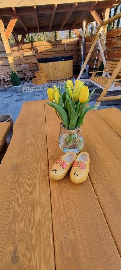 Chalet Harmony Prive Wellness Putten Exteriör bild