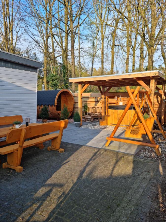 Chalet Harmony Prive Wellness Putten Exteriör bild