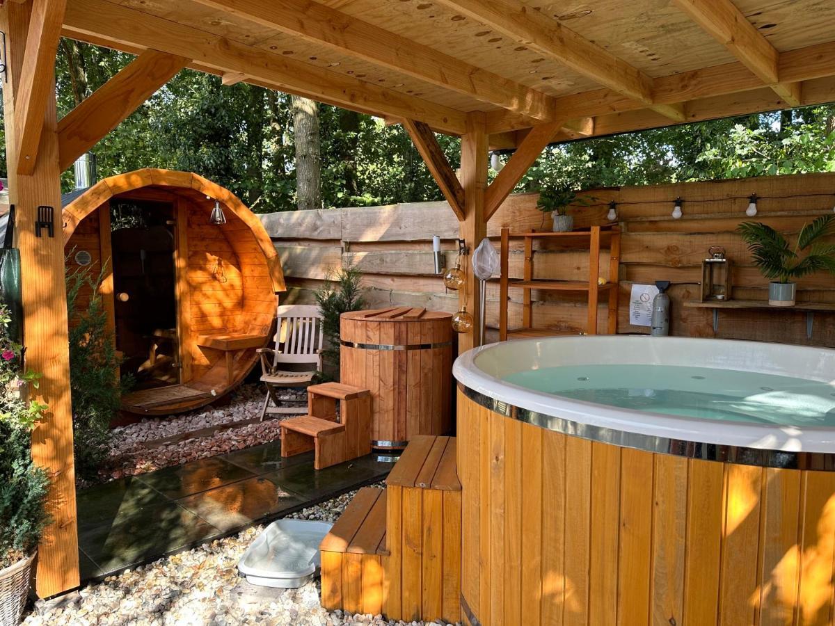 Chalet Harmony Prive Wellness Putten Exteriör bild